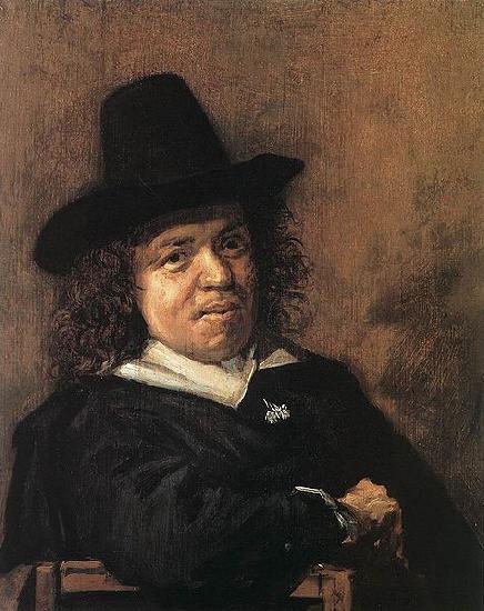 Frans Hals Portrait of Frans Jansz. Post Sweden oil painting art
